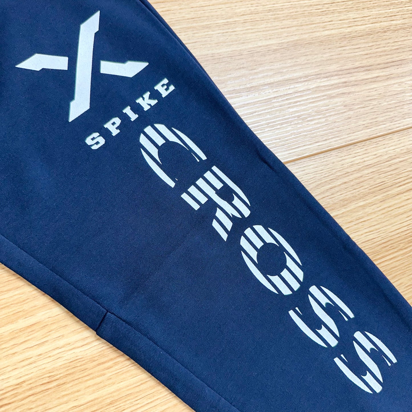 ドライフィットスウェットロングパンツ ネイビー(サンフラワー×ホワイト)