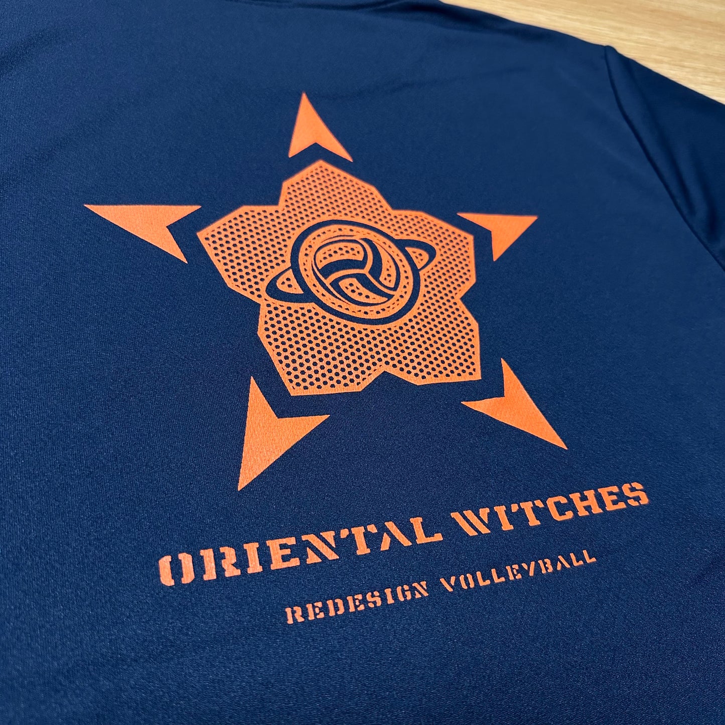 RECEIVER 3rd ネイビー(オレンジ×エメラルドグリーン)