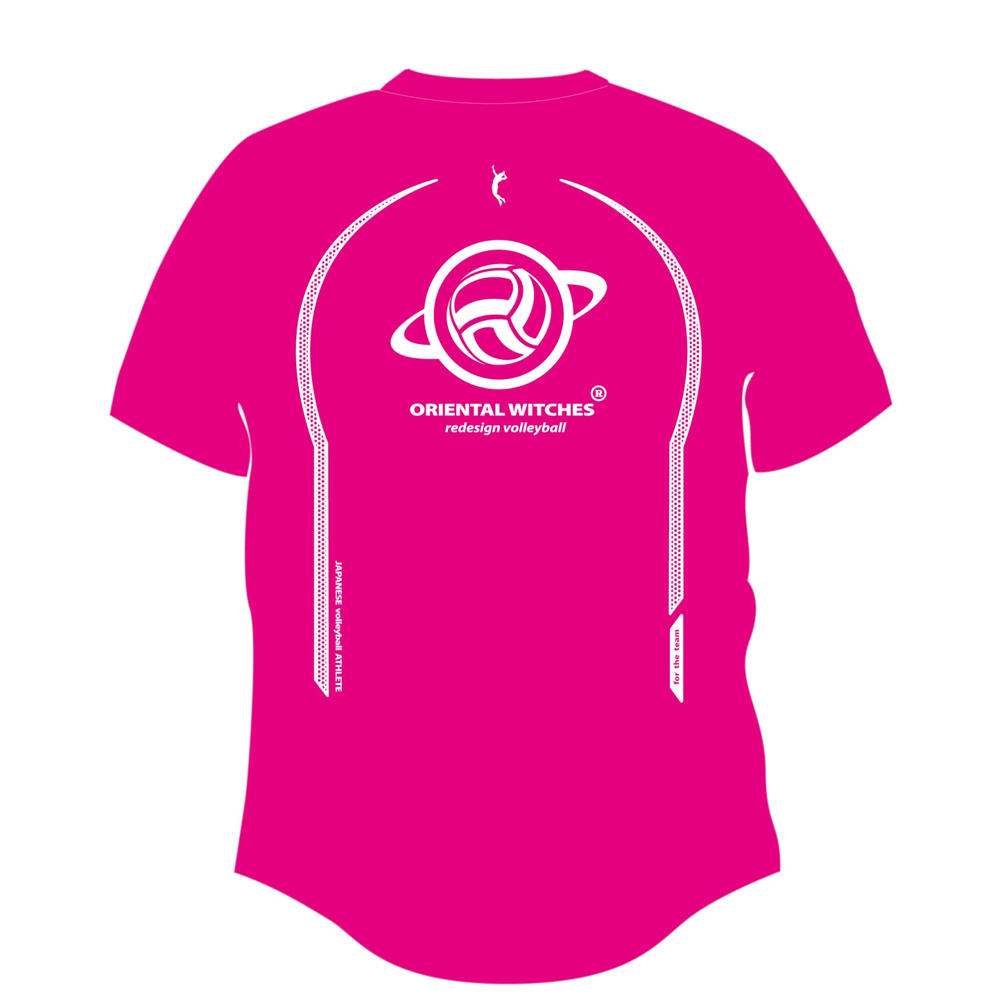 BACKATTECK ホットピンク(ワインレッド×ホワイト)