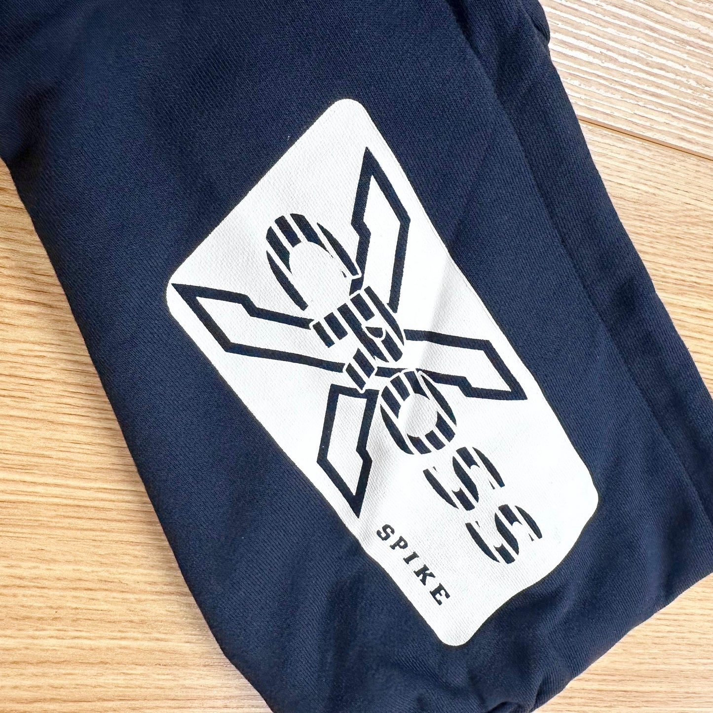 フーディーコットンスウェットスーツ ネイビー(レッド×ホワイト)