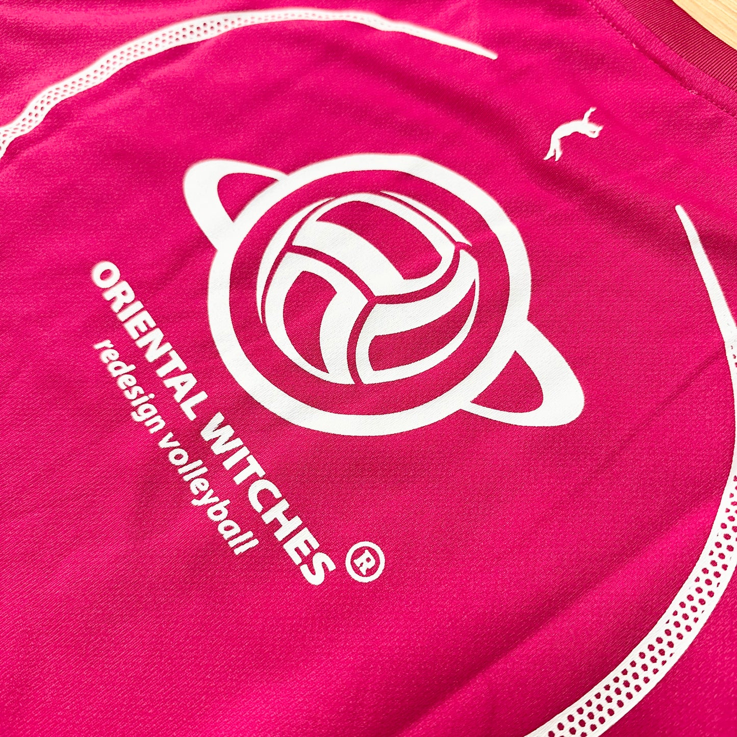 BACKATTECK ホットピンク(ワインレッド×ホワイト)