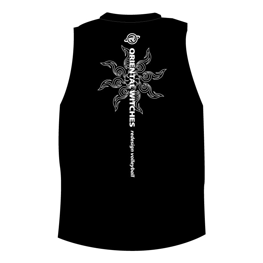 SUNBURN ブラック(レッド×ホワイト)