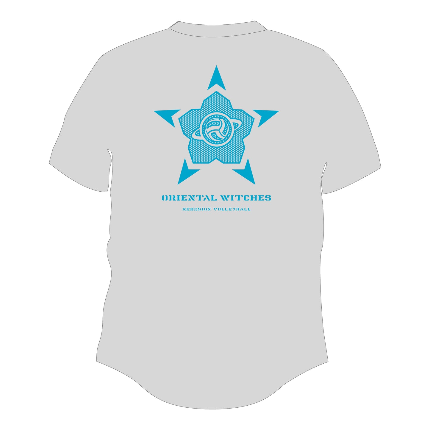 RECEIVER 3rd シルバーグレー(サックス×ホワイト)