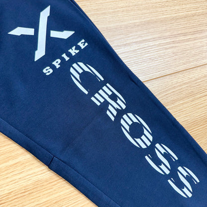 ドライフィットスウェットロングパンツ　ネイビー（サンフラワー×ホワイト）