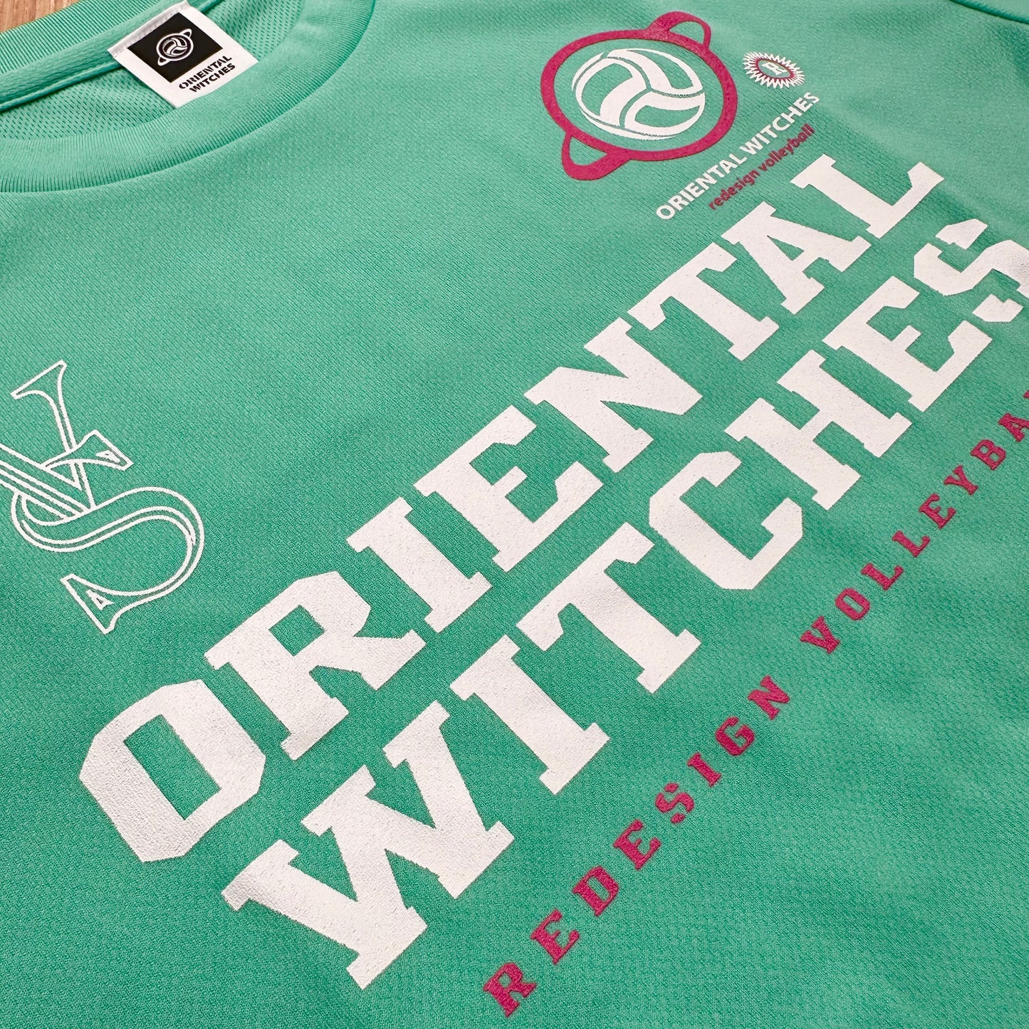 WINGSPIKER ミントグリーン（ホットピンク×ホワイト）