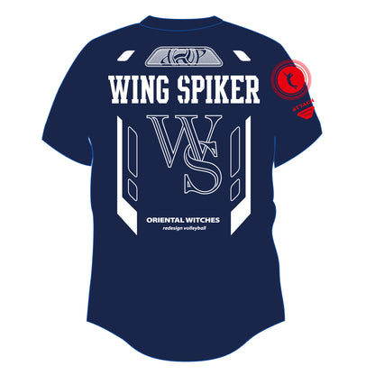 WINGSPIKER ネイビー（レッド×ホワイト）