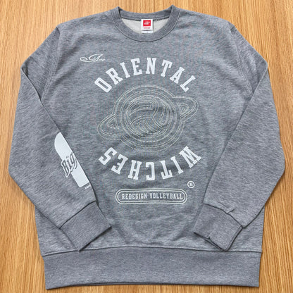 BIGLOGO トレーナー グレー（ホワイト）