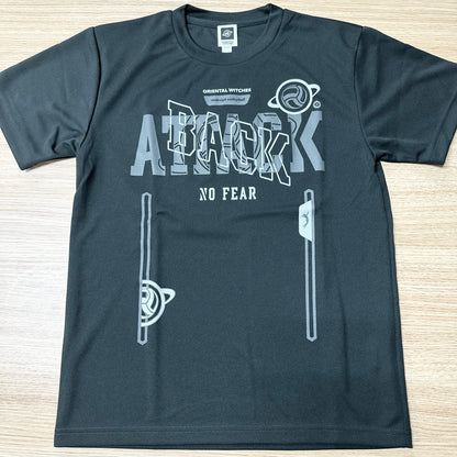 BACKATTECK ブラック（ダークグレー×ライトグレー）