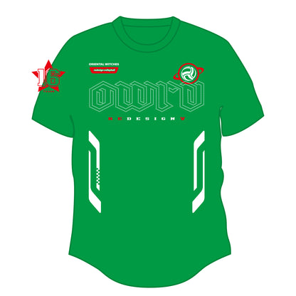 SIXTEEN グリーン（レッド×ホワイト）