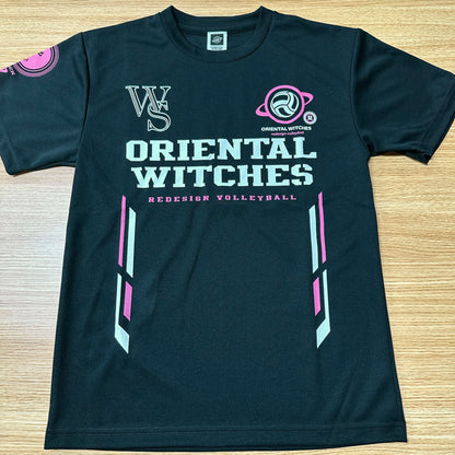 WINGSPIKER ブラック（ホットピンク×ホワイト）