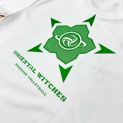 RECEIVER 3rd ホワイト（ディープレッド×グリーン）