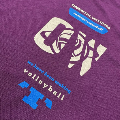 ロングスリーブTシャツ2025 パープル（サファリ×ブルー）