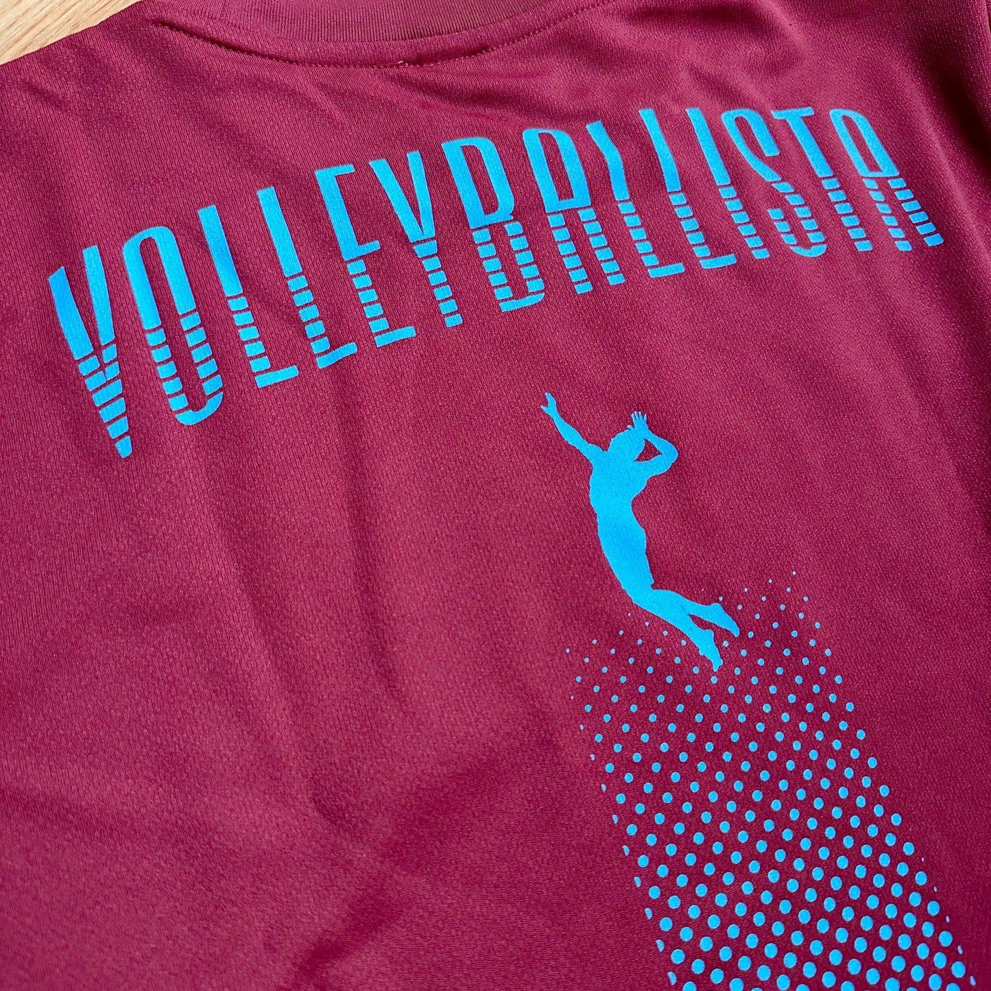 VOLLEYBALLISTA バーガンディ（サックス×ホワイト）