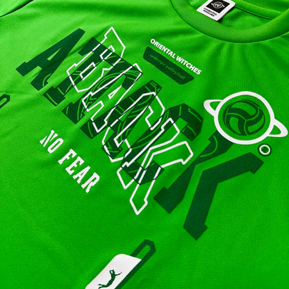 BACKATTECK ブライトグリーン（ダークグリーン×ホワイト）