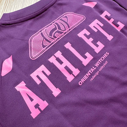 SIDEOUT 2nd パープル（ホットピンク×ホワイト）