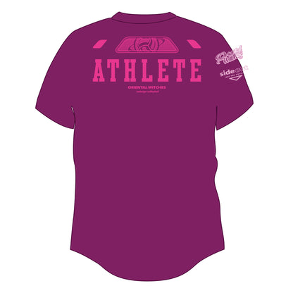 SIDEOUT 2nd パープル（ホットピンク×ホワイト）