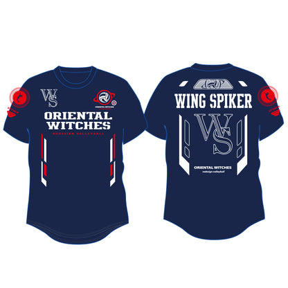 WINGSPIKER ネイビー（レッド×ホワイト）