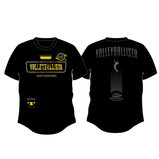 VOLLEYBALLISTA ブラック（サンフラワー×ダークグレー）