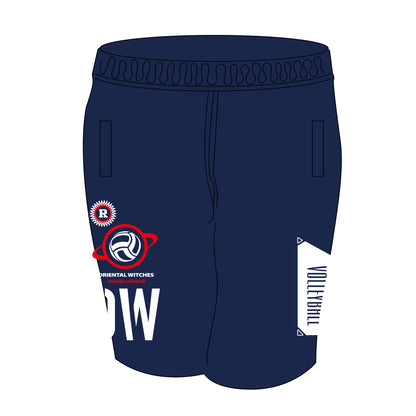 ドライフィットハーフパンツ ネイビー（レッド×ホワイト）