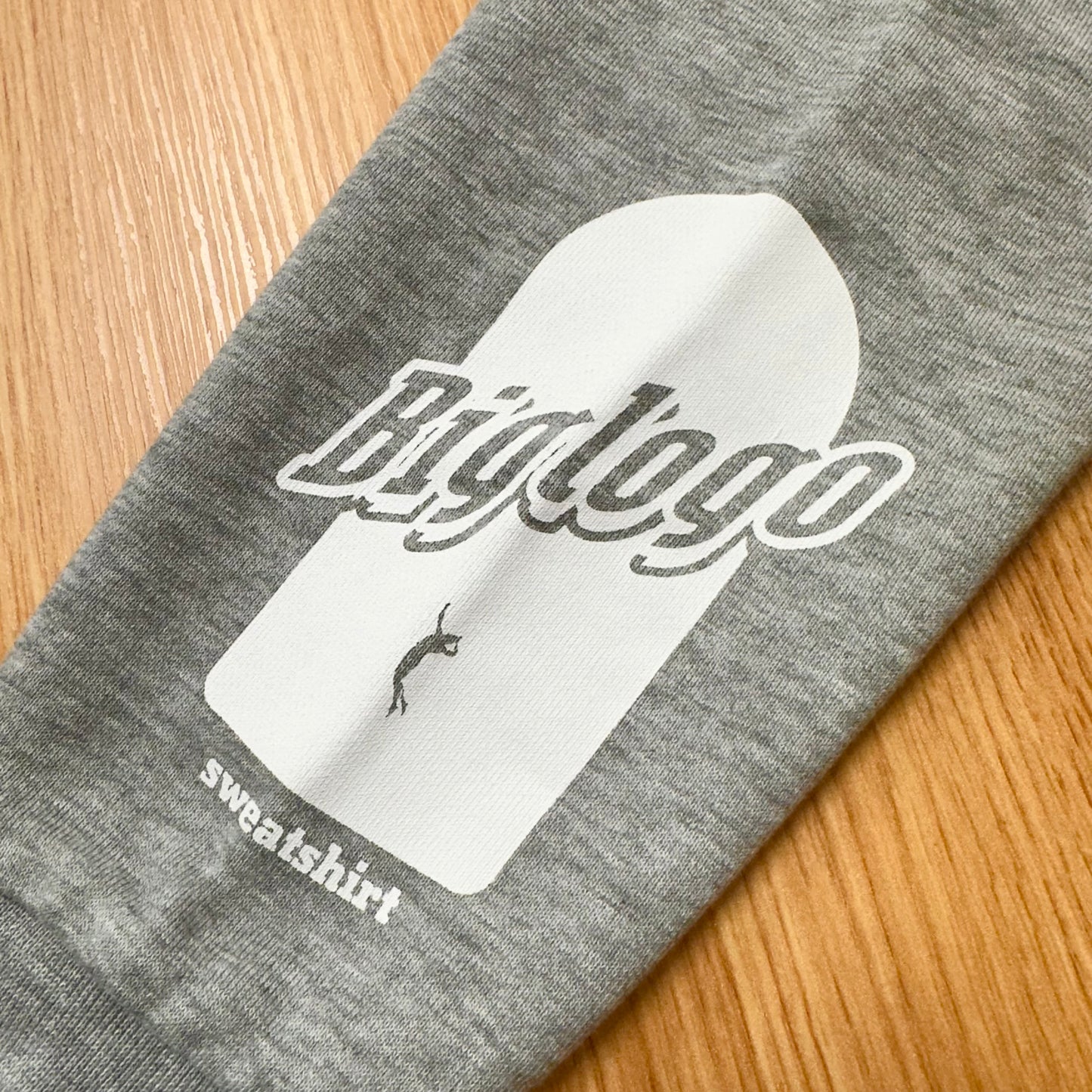 BIGLOGO トレーナー グレー（ホワイト）