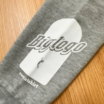 BIGLOGO トレーナー グレー（ホワイト）