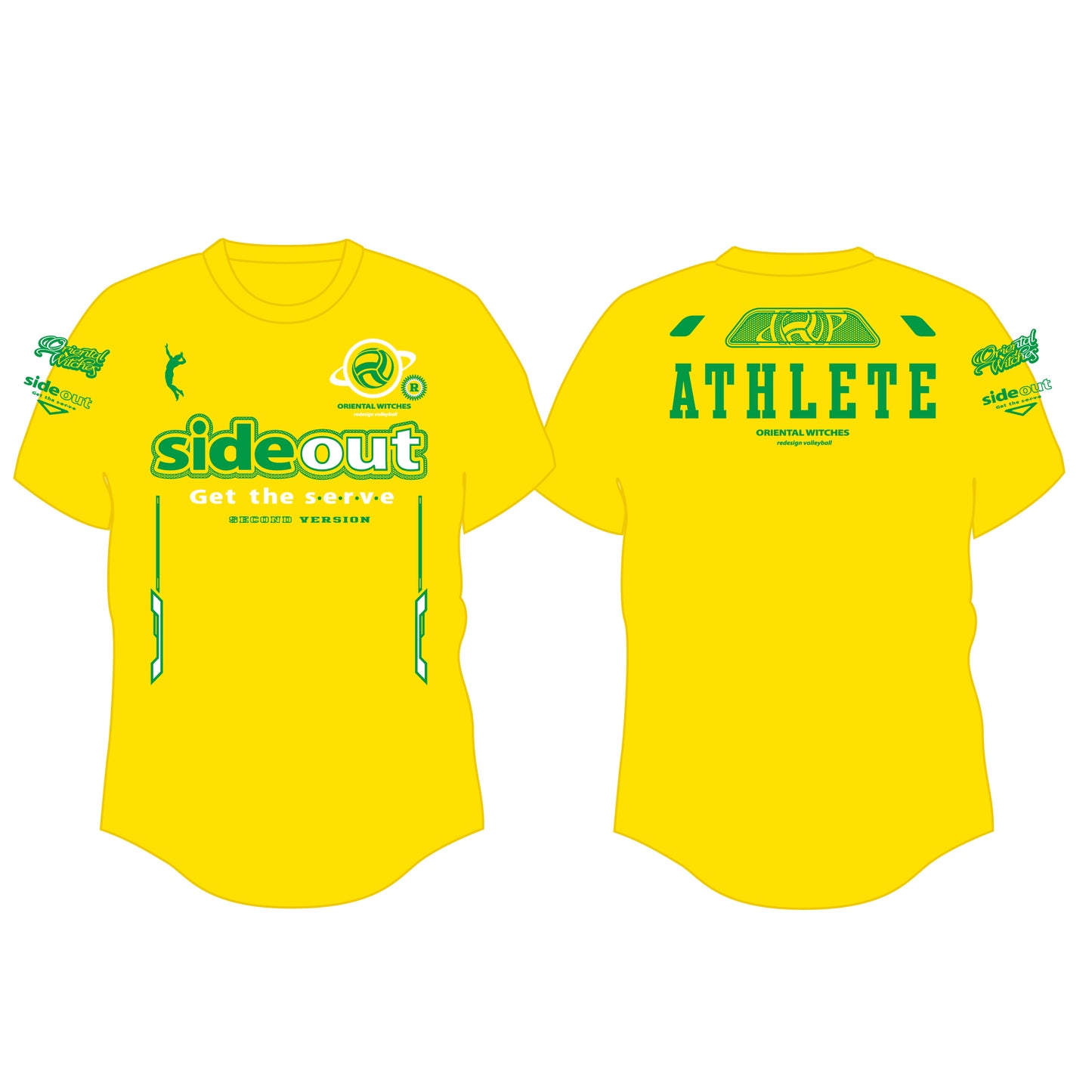 SIDEOUT 2nd デイジー（グリーン×ホワイト）