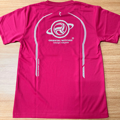 BACKATTECK ホットピンク（ワインレッド×ホワイト）