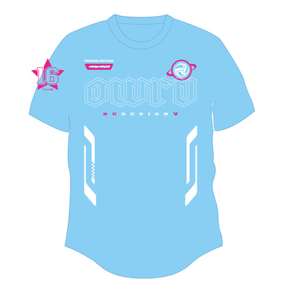 SIXTEEN サックス（ホットピンク×ホワイト）