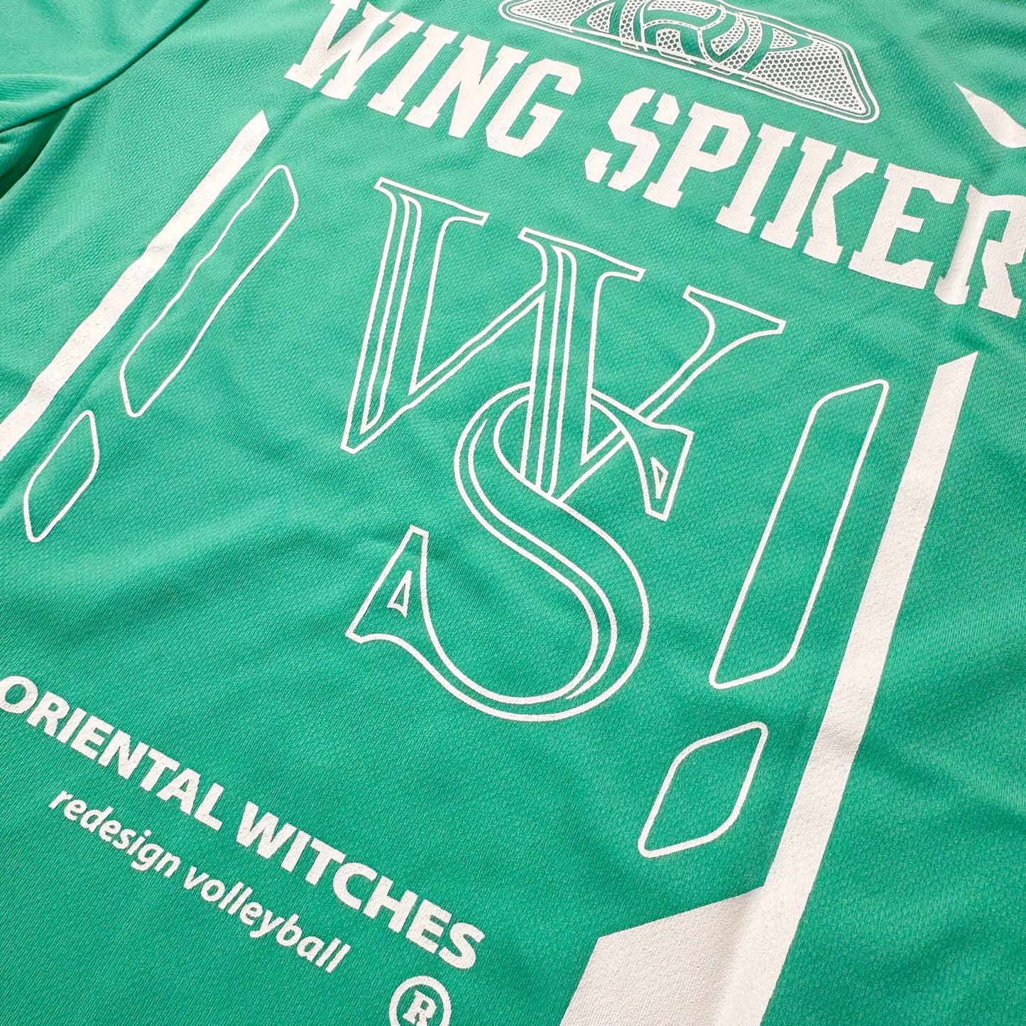 WINGSPIKER ミントグリーン（ホットピンク×ホワイト）