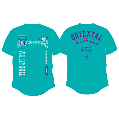 SEVENTEEN ミントブルー（バイオレット×ホワイト）