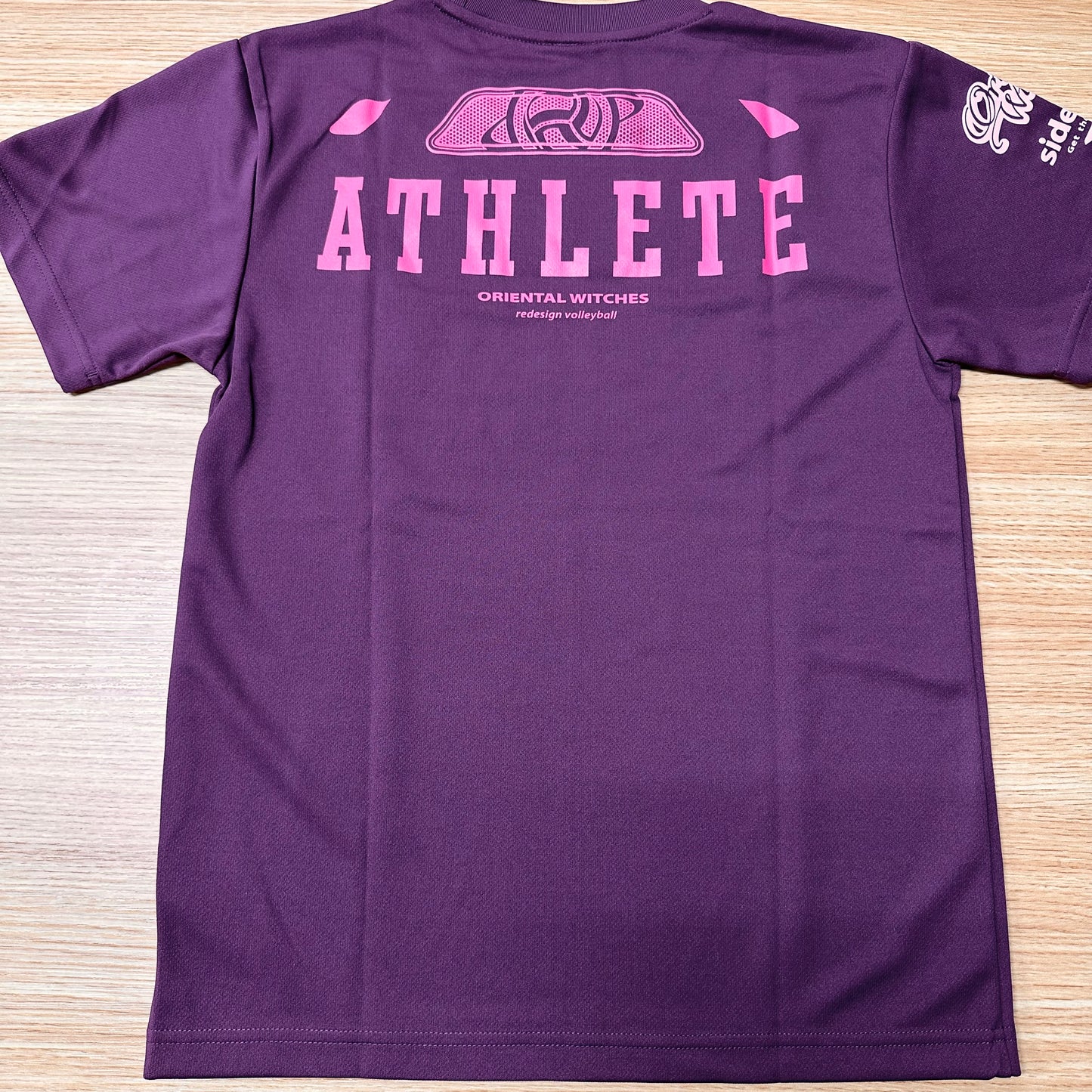 SIDEOUT 2nd パープル（ホットピンク×ホワイト）