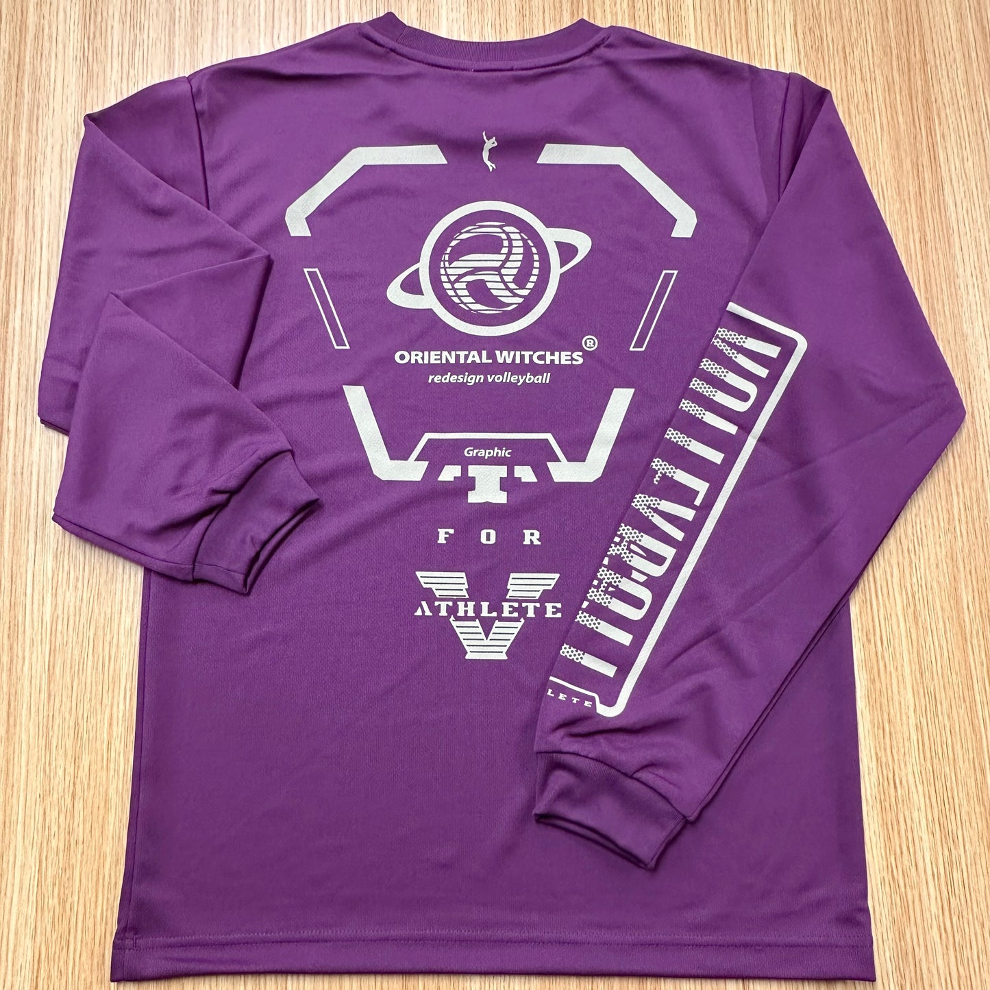 ロングスリーブTシャツ2025 パープル（サファリ×ブルー）