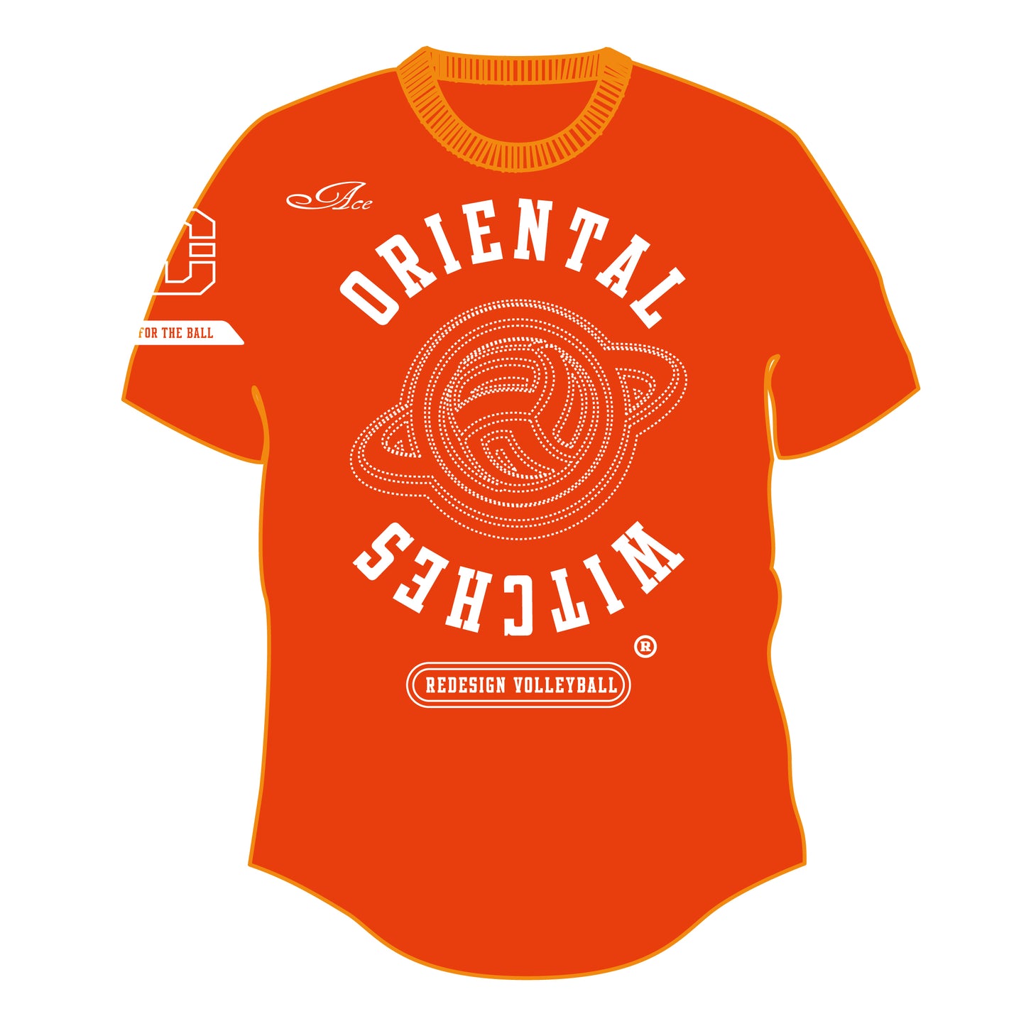 BIGLOGO 蛍光オレンジ（ホワイト）