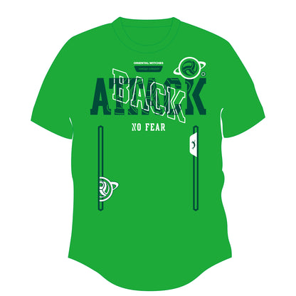 BACKATTECK ブライトグリーン（ダークグリーン×ホワイト）