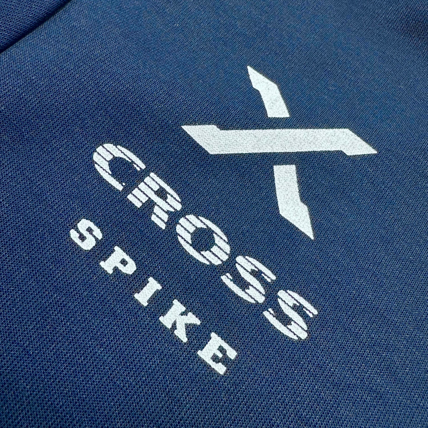 ドライフィットスウェットパーカー　ネイビー（サンフラワー×ホワイト）