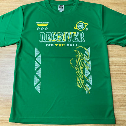 RECEIVER 3rd グリーン（イエロー×ホワイト）