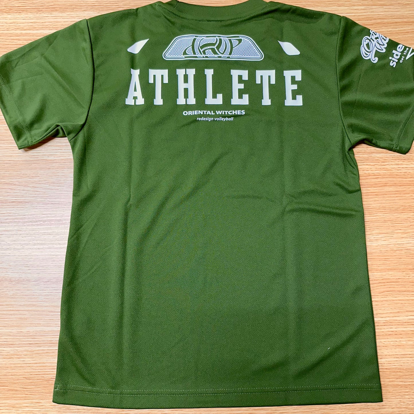 SIDEOUT 2nd アーミーグリーン（レッド×ホワイト）