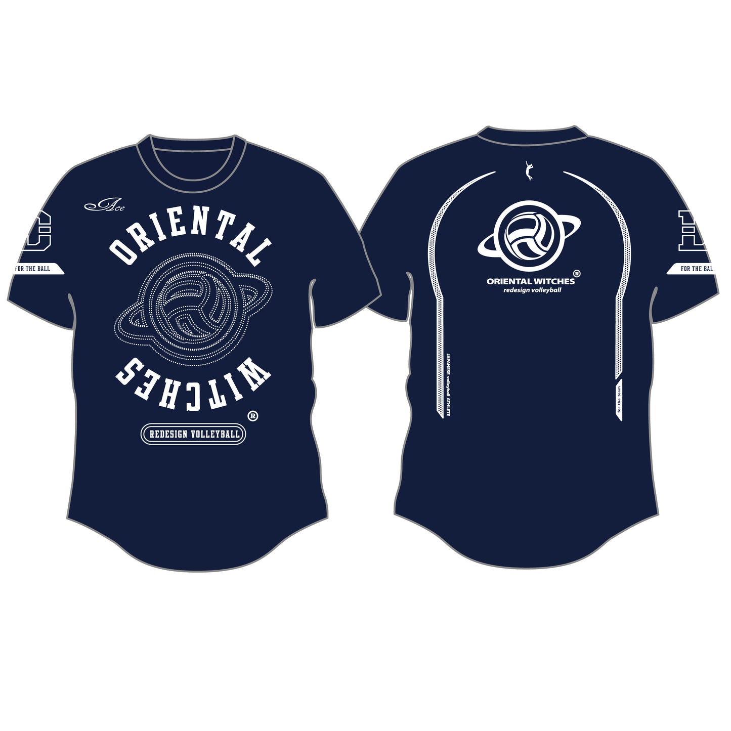 BIGLOGO ネイビー（ホワイト）