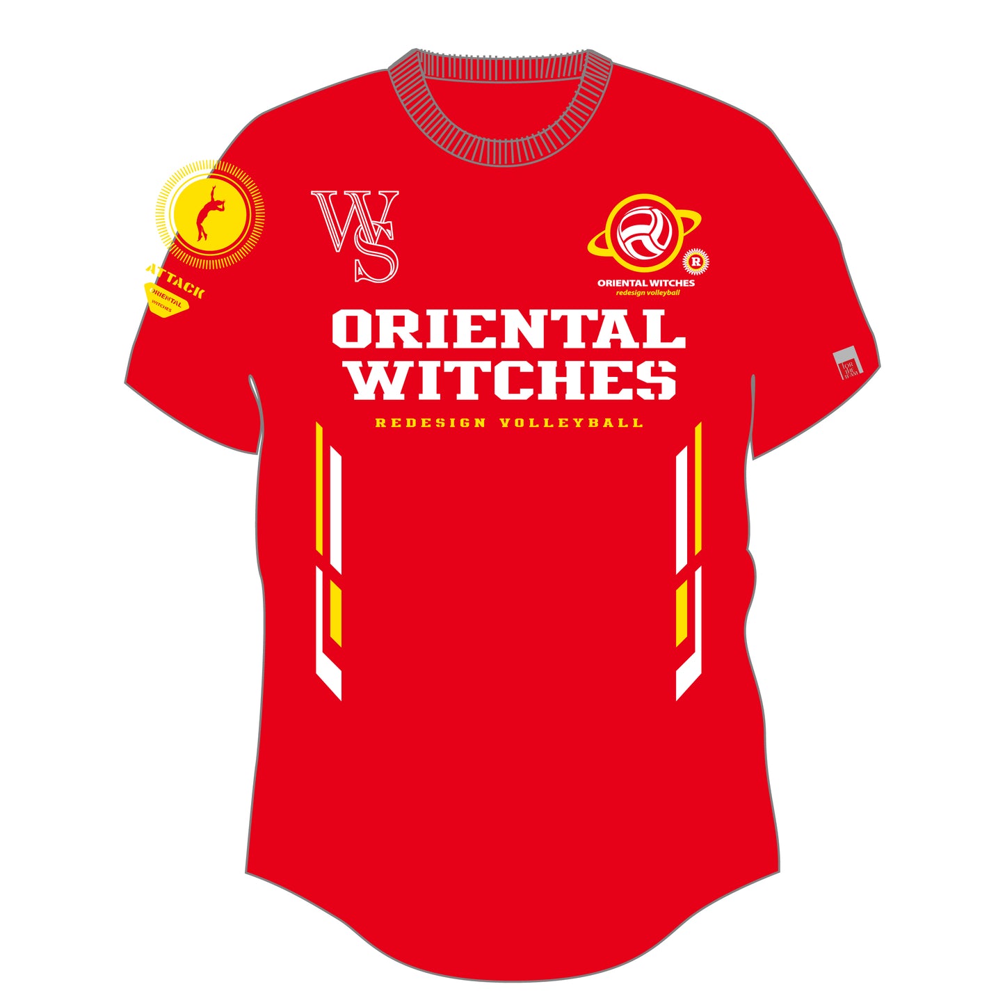 WINGSPIKER レッド（サンフラワー×ホワイト）